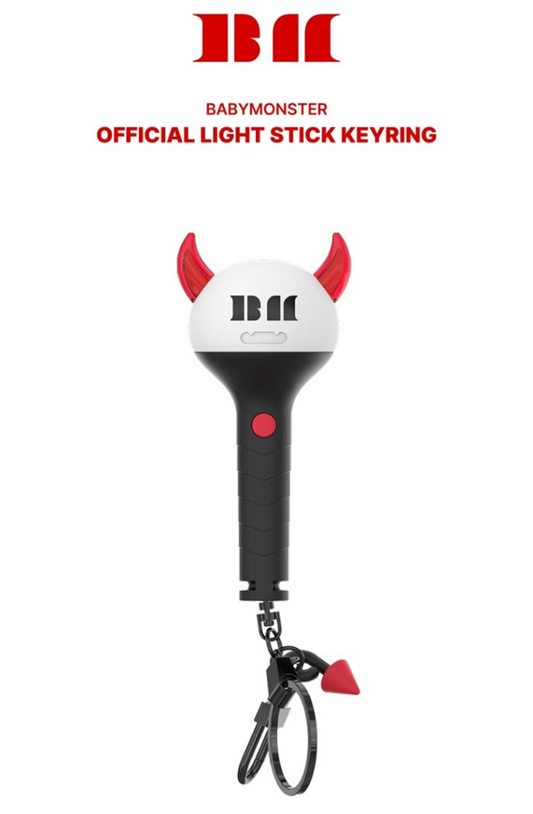 BABYMONSTER OFFICIAL LIGHT STICK KEYRING