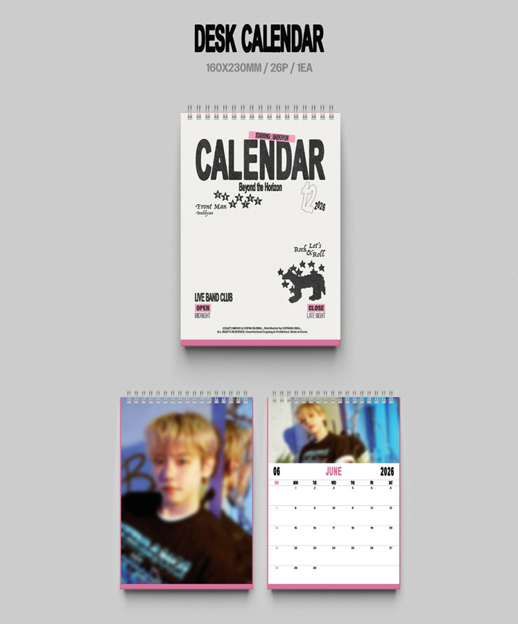 (Pre-Order) BAEKHYUN - BORN TO B (SEASON'S GREETINGS 2026)