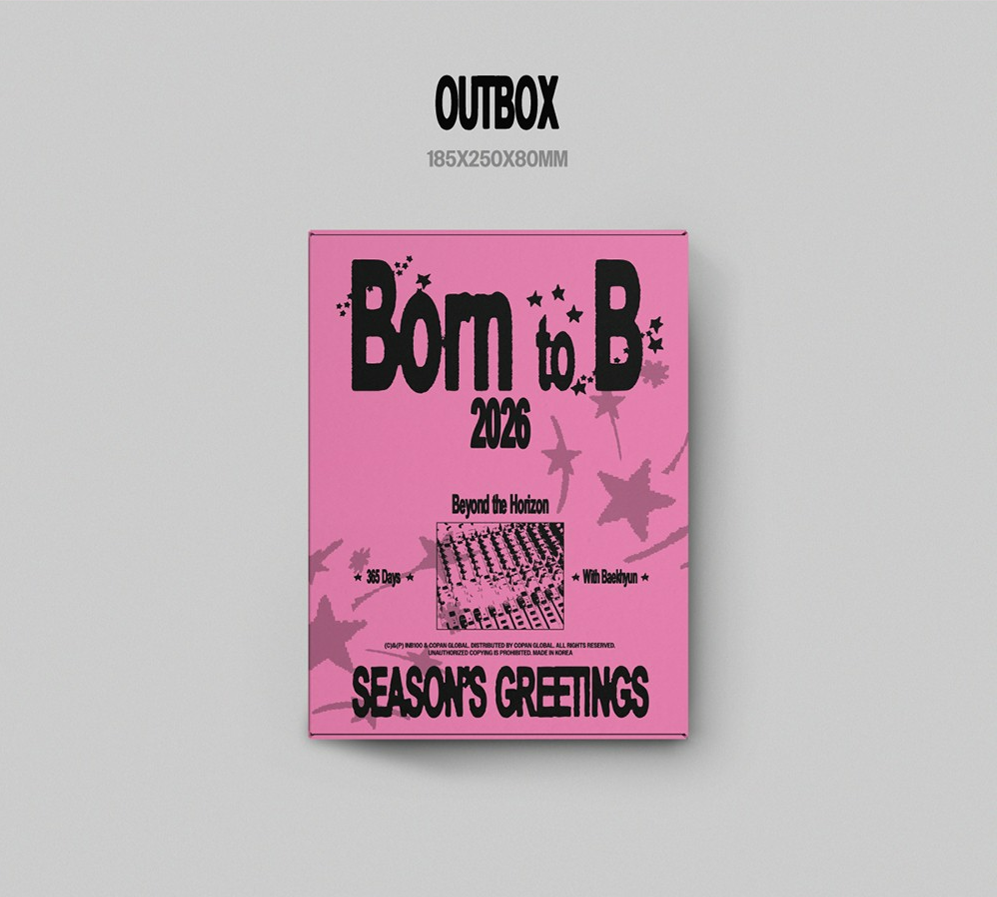 (Pre-Order) BAEKHYUN - BORN TO B (SEASON'S GREETINGS 2026)