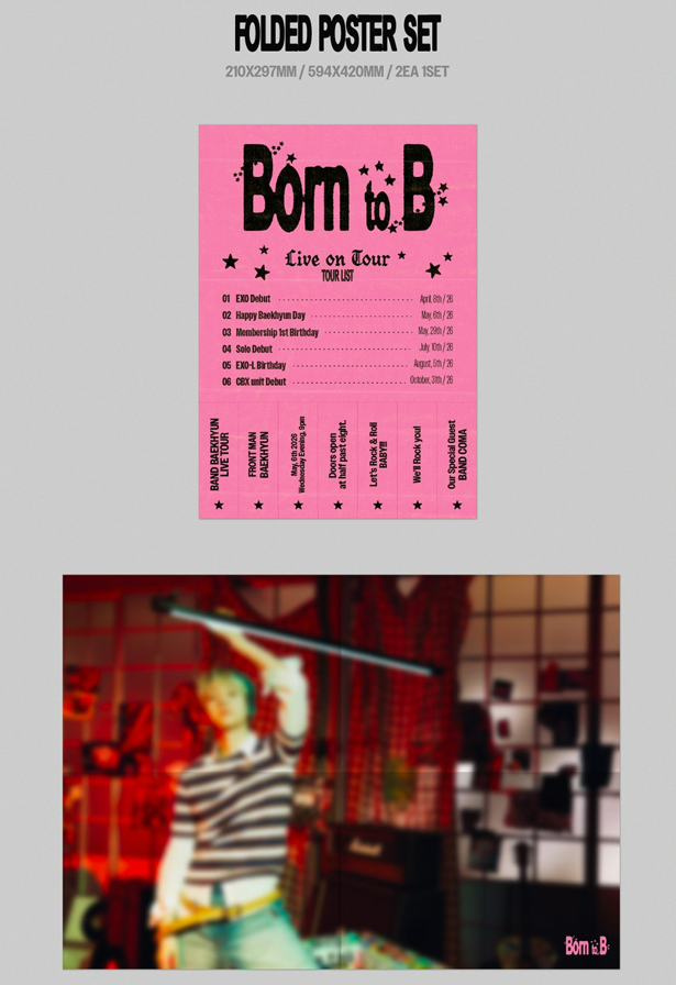 (Pre-Order) BAEKHYUN - BORN TO B (SEASON'S GREETINGS 2026)