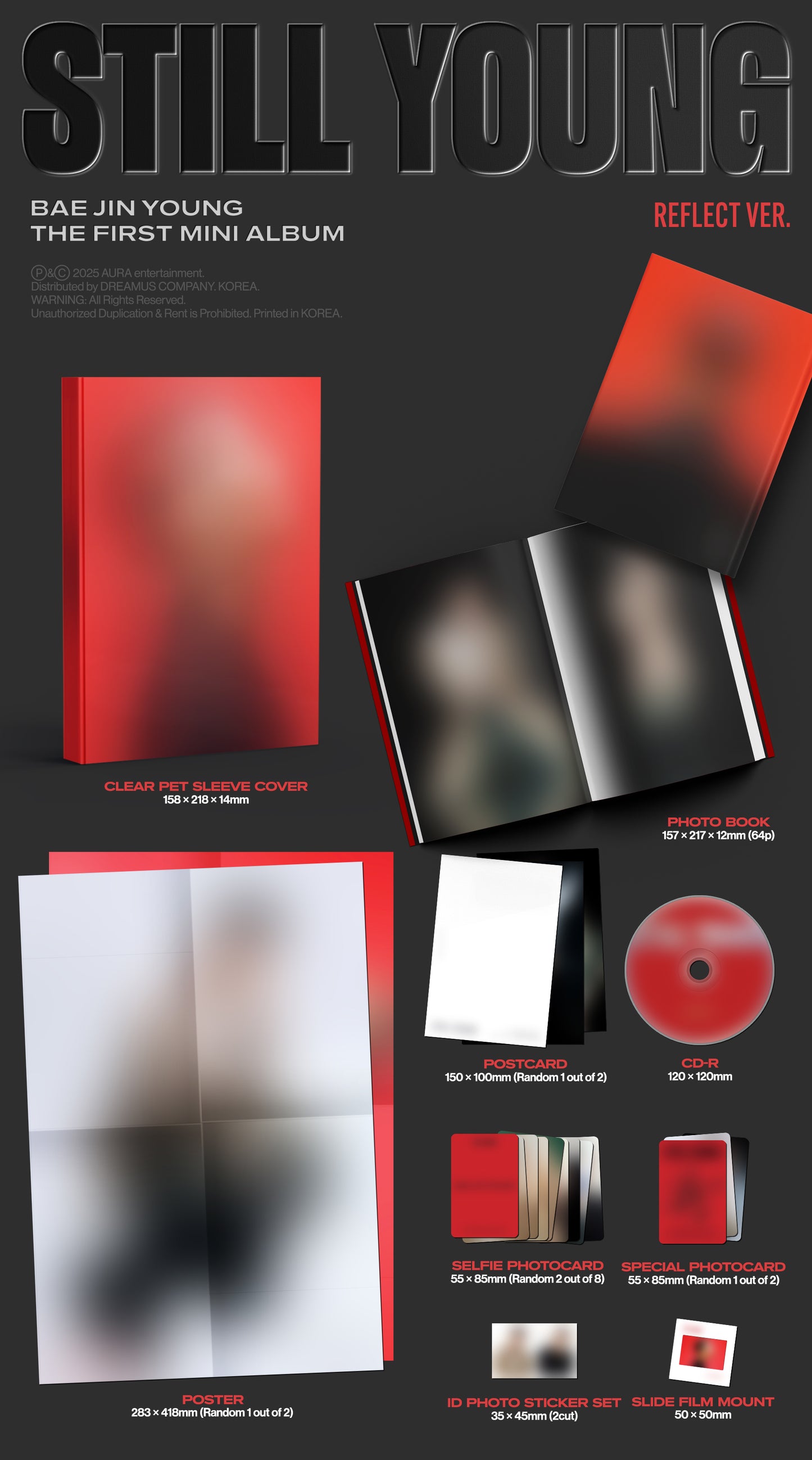 jstore_online_BAE_JIN_YOUNG_1st_Mini_Album_STILL_YOUNG_Reflect_Ver_content