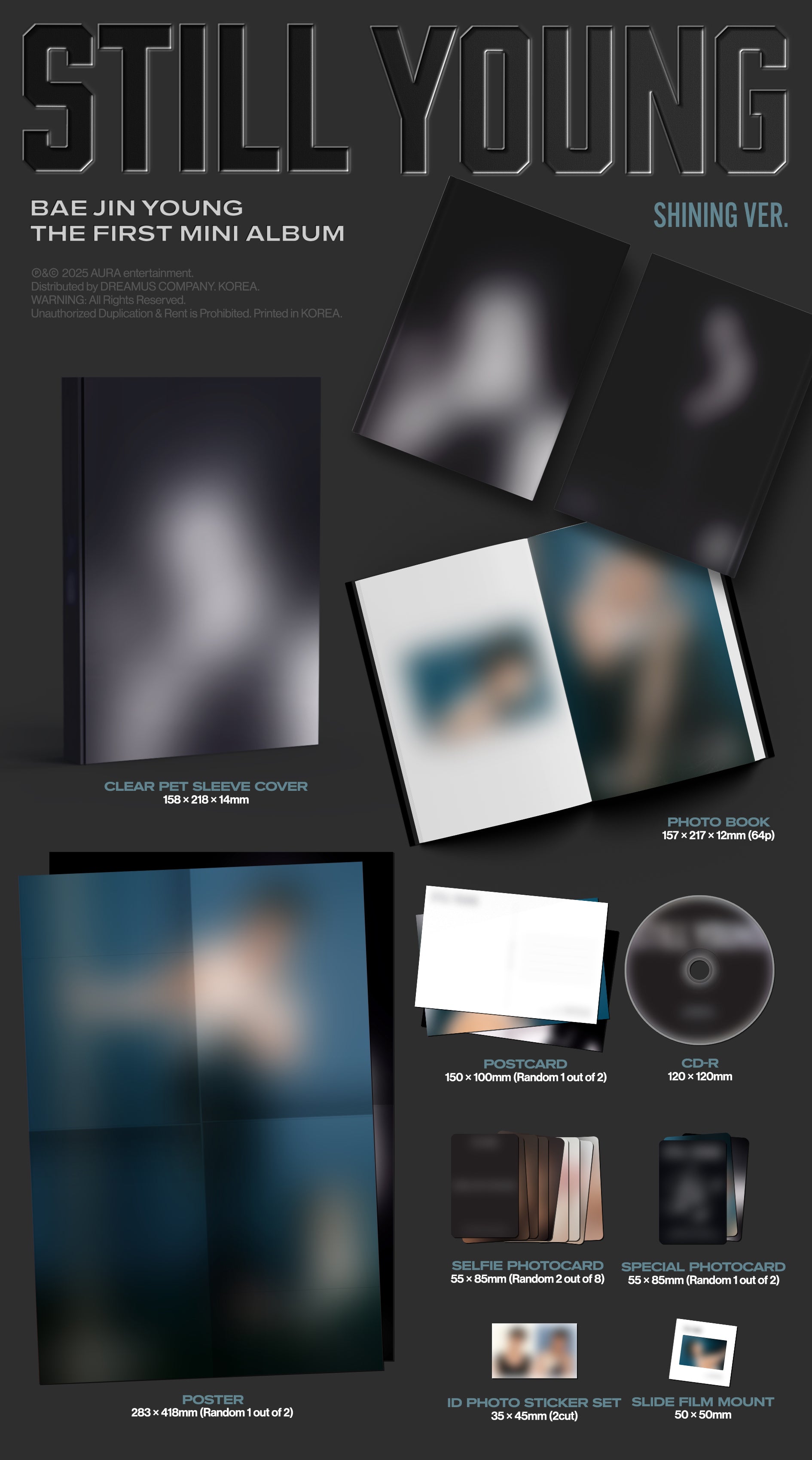 jstore_online_BAE_JIN_YOUNG_1st_Mini_Album_STILL_YOUNG_Shining_Ver_content