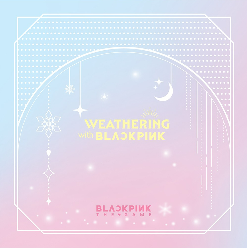 (Pre-Order) BLACKPINK - THE GAME PHOTOCARD COLLECTION - WEATHERING WITH BLACKPINK
