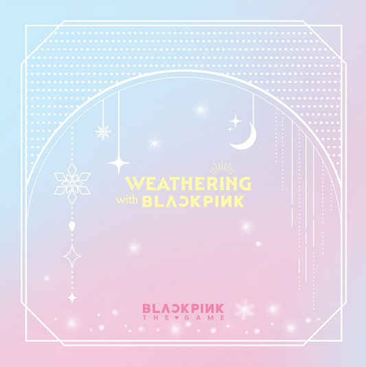 (Pre-Order) BLACKPINK - THE GAME PHOTOCARD COLLECTION - WEATHERING WITH BLACKPINK