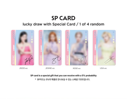 (Pre-Order) BLACKPINK - THE GAME PHOTOCARD COLLECTION - WEATHERING WITH BLACKPINK