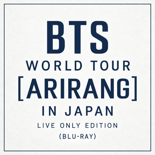 (Pre-Order) BTS - WORLD TOUR (ARIRANG) IN JAPAN LIVE ONLY EDITION (BLU-RAY)