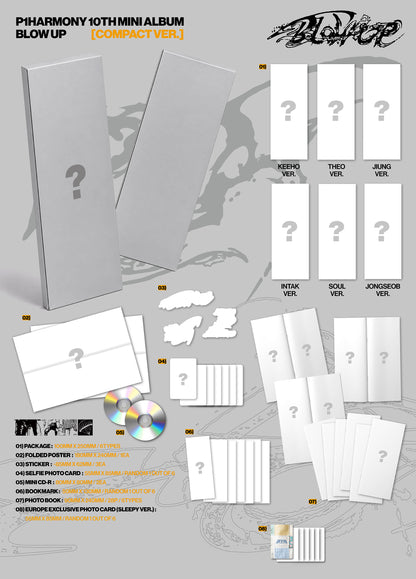(Pre-Order) [Signed] P1Harmony - BLOW UP (Compact Ver.) - Europe Exclusive
