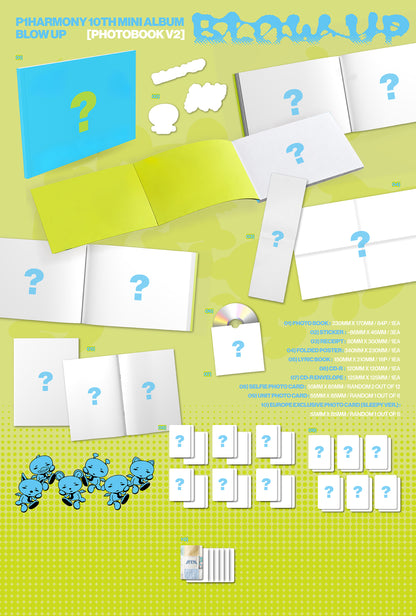 (Pre-Order) [Signed] P1Harmony - BLOW UP - Europe Exclusive (Photobook V1/V2/V3)