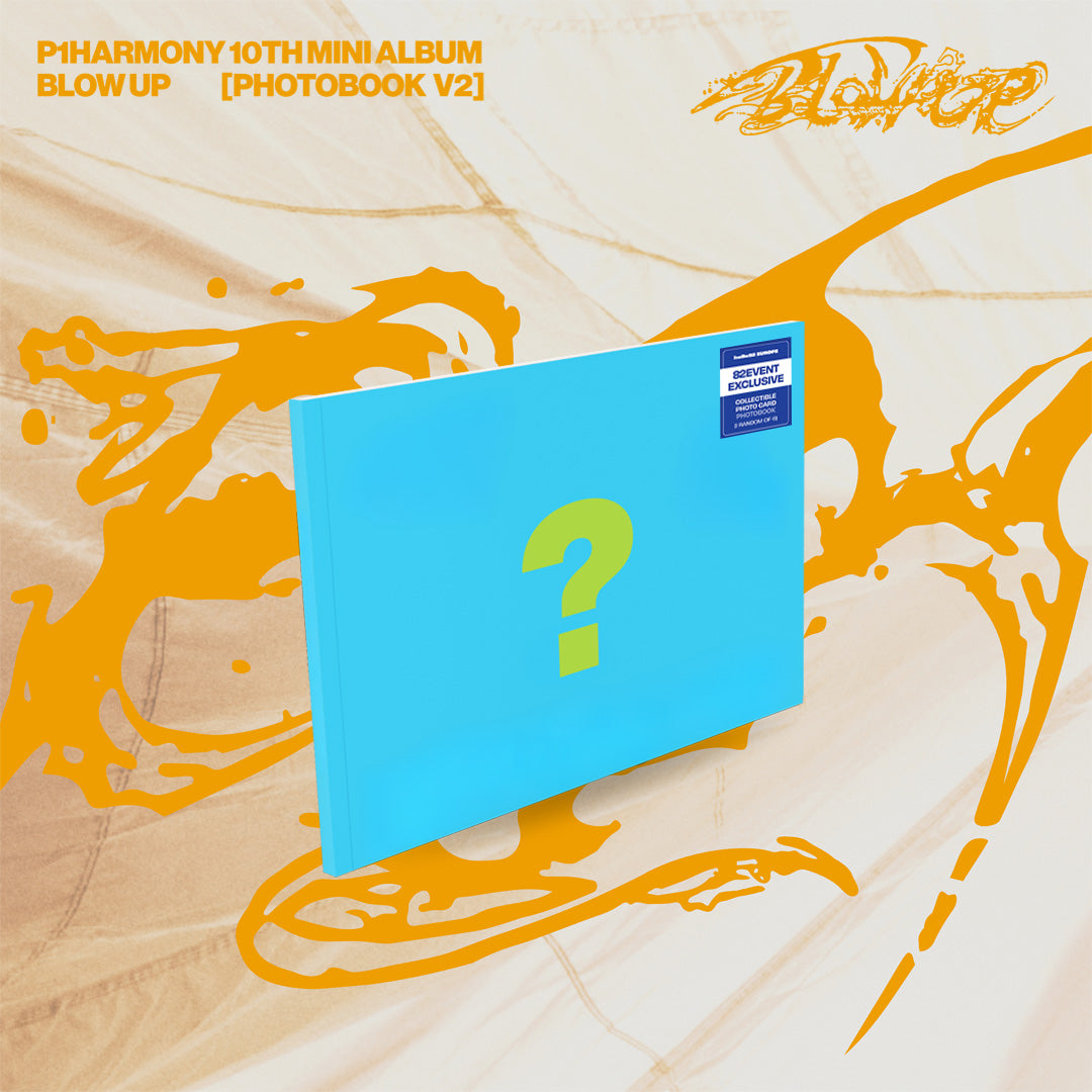(Pre-Order) P1Harmony - BLOW UP - Europe 82EVENT Exclusive (Photobook V1/V2/V3)