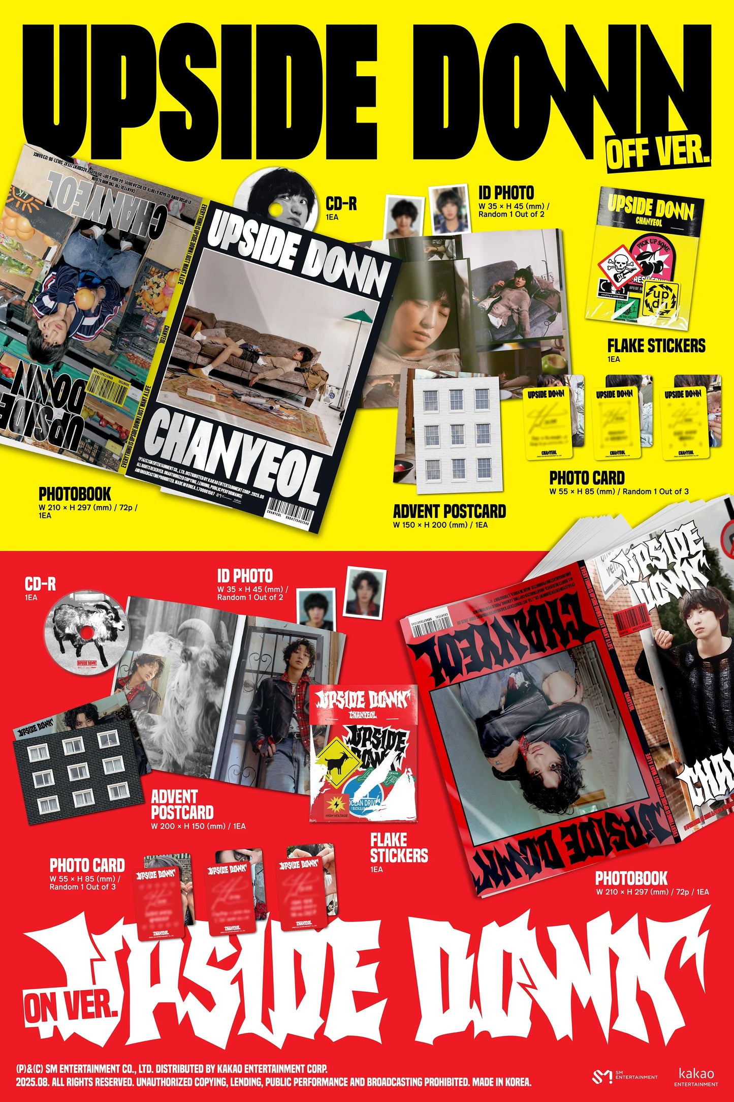 jstore_online_CHANYEOL_2nd_Mini_Album_Upside_Down_PHOTO_BOOK_Ver_content