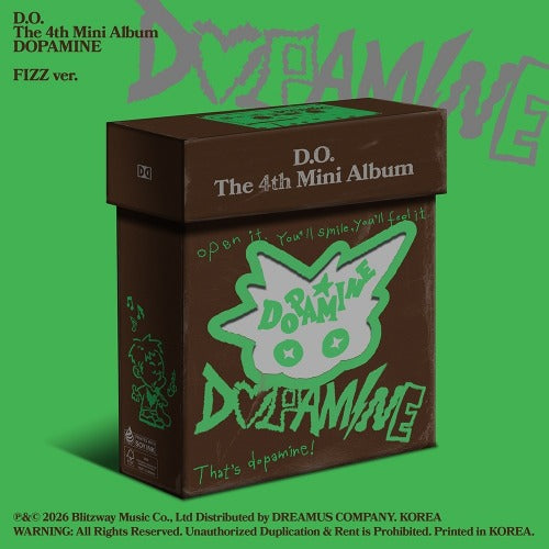 (Pre-Order) D.O. (DOH KYUNG SOO) - DOPAMINE (THE 4TH MINI ALBUM) - FIZZ VER.