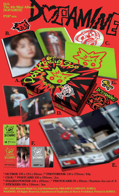 jstore_online_D_O_DOH_KYUNG_SOO_THE_4TH_MINI_ALBUM_DOPAMINE_POP_VER_detail