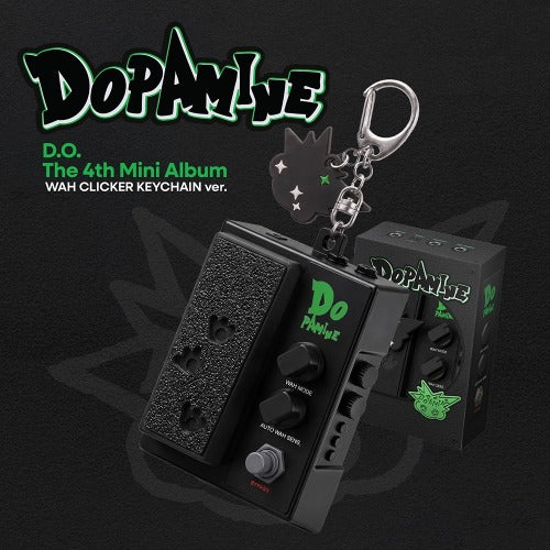 (Pre-Order) D.O. (DOH KYUNG SOO) - DOPAMINE (THE 4TH MINI ALBUM) - WAH CLICKER KEYCHAIN VER. (LIMITED EDITION)