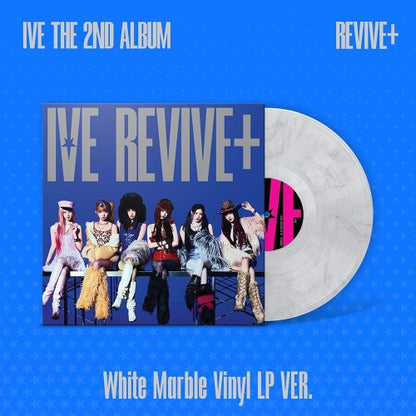 jstore_online_IVE_THE_2ND_ALBUM_REVIVE_WHITE_MARBLE_VINYL_LP_VER