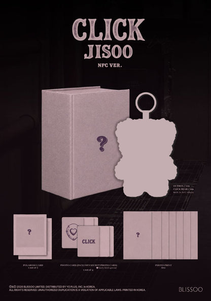 jstore_online_JISOO_Single_Album_CLICK_CLICK_BABY_BEAR_NFC_VER_PS