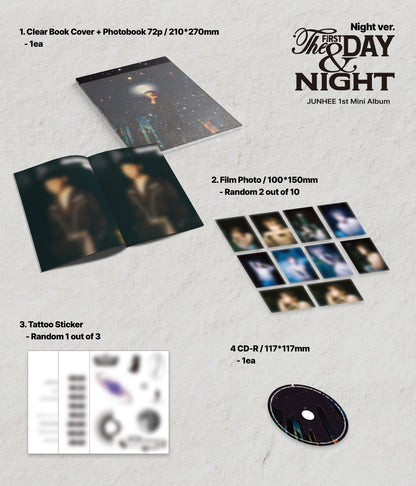 jstore_online_JUNHEE_1st_Mini_Album_The_First_Day_Night_Random_Ver_Night_ver