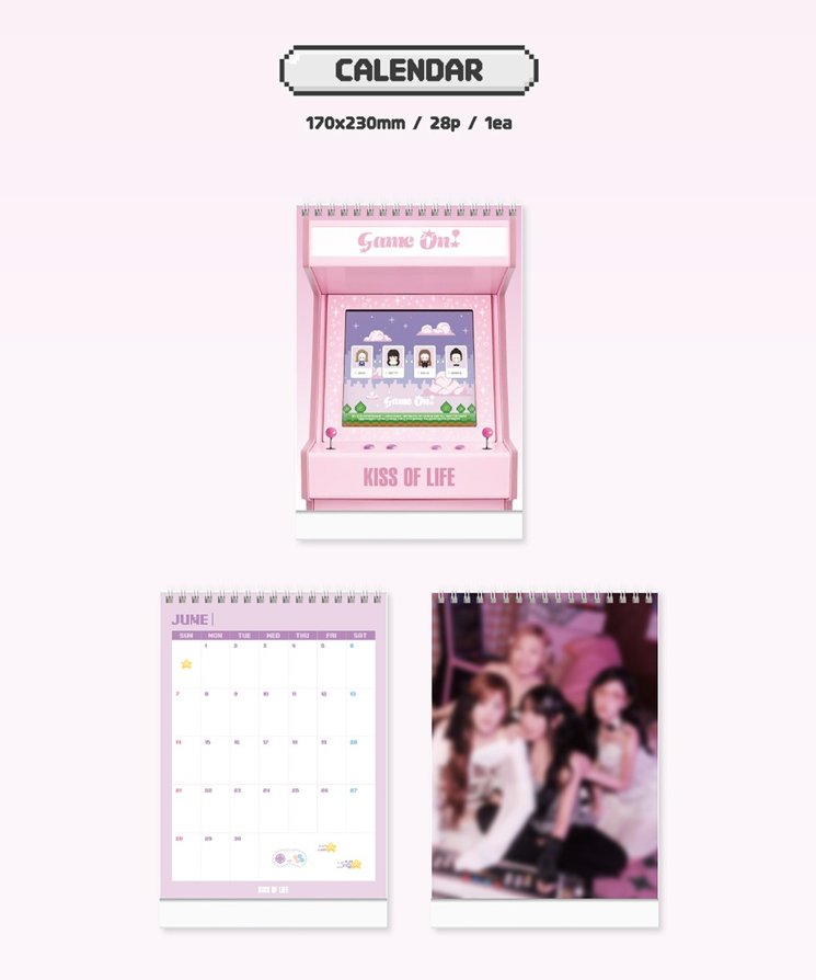 jstore_online_KISS_OF_LIFE_2026_SEASONS_GREETINGS_GAME_ON_calendar