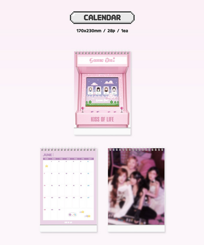 jstore_online_KISS_OF_LIFE_2026_SEASONS_GREETINGS_GAME_ON_calendar