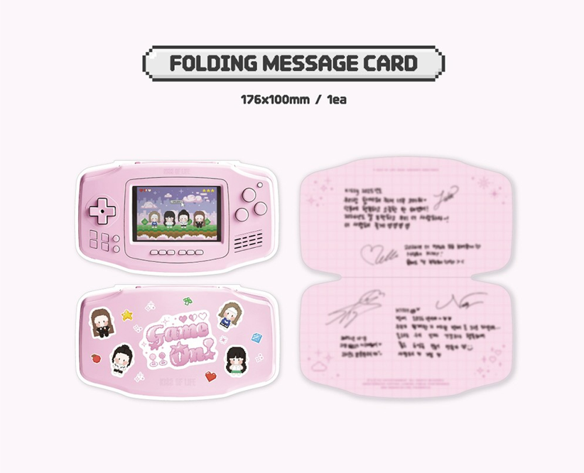 jstore_online_KISS_OF_LIFE_2026_SEASONS_GREETINGS_GAME_ON_foldingmessage_card