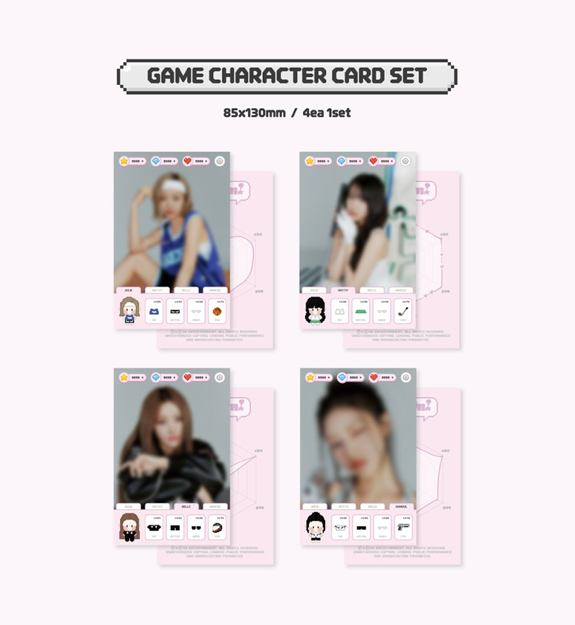 jstore_online_KISS_OF_LIFE_2026_SEASONS_GREETINGS_GAME_ON_game_character_card_set