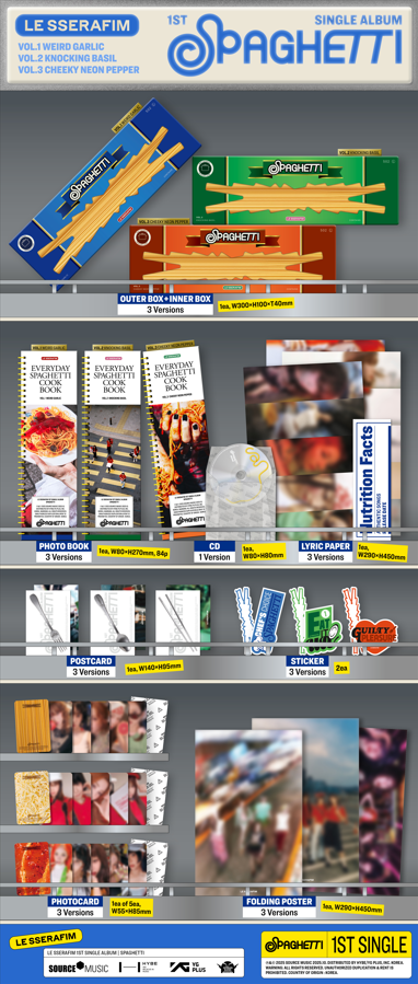 jstore_online_LE_SSERAFIM_1st_Single_Album_SPAGHETTI_content