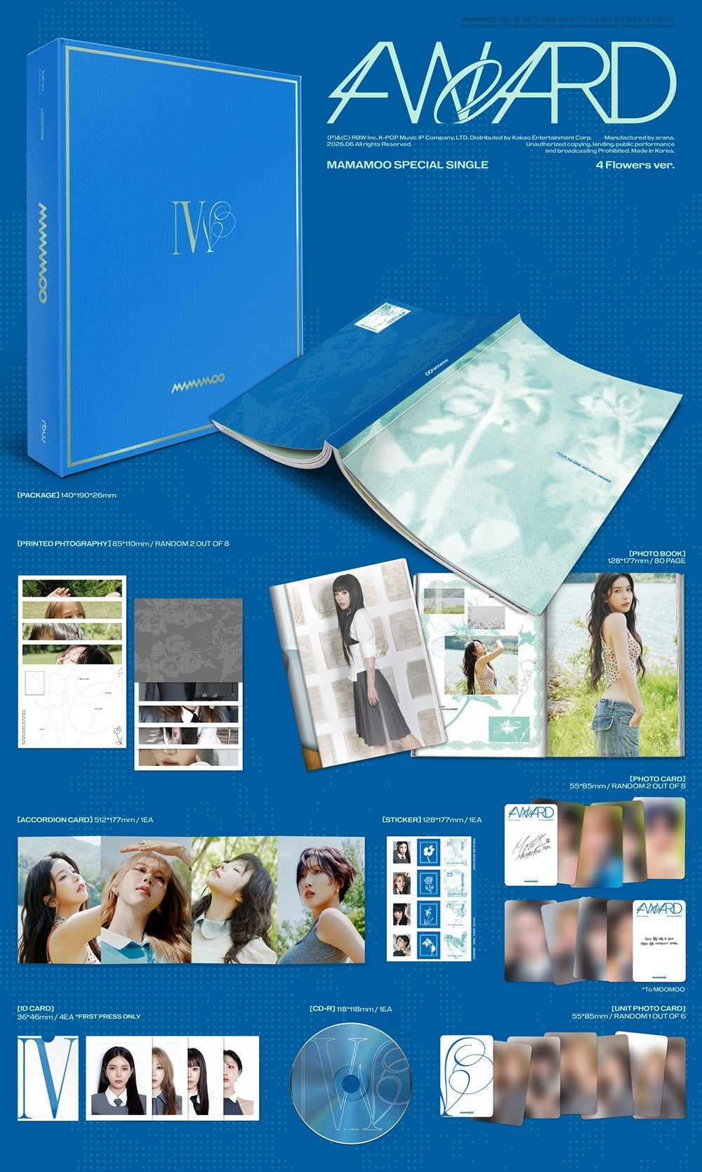 jstore_online_MAMAMOO_SPECIAL_SINGLE_4WRAD_4Flowers