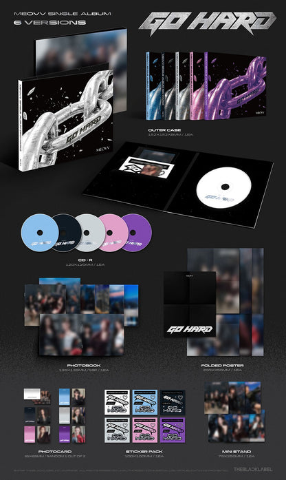 (Pre-Order) MEOVV - GO HARD (SINGLE ALBUM)