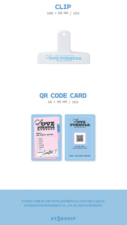 jstore_online_MONSTA_X_2026_SEASONS_GREETINGS_LOVE_FORMULA_MONBEBE_clip_qr_code_card