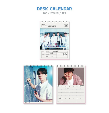 jstore_online_MONSTA_X_2026_SEASONS_GREETINGS_LOVE_FORMULA_MONBEBE_desk_calendar