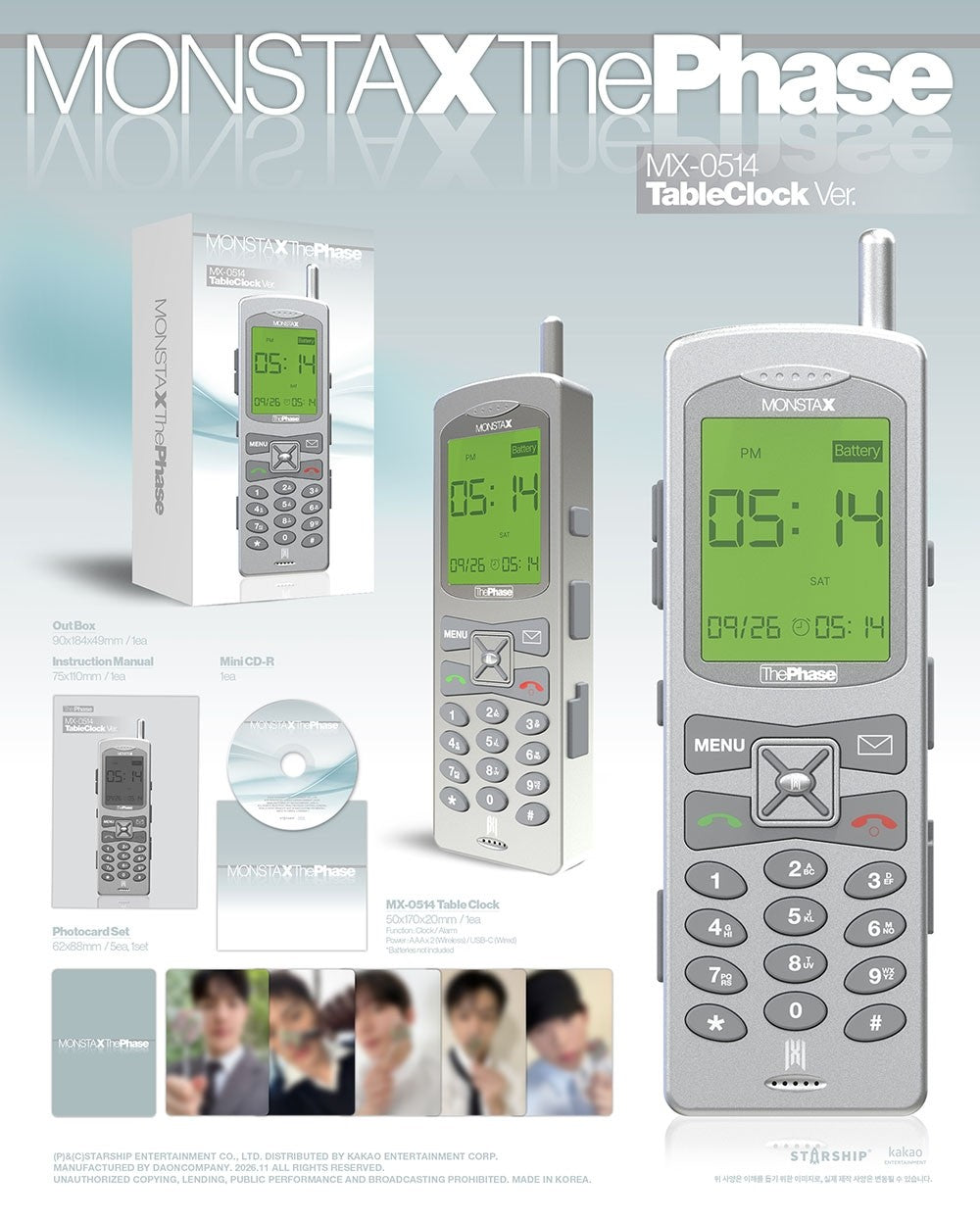 jstore_online_MONSTA_X_EP_THE_PHASE_MX_0514_TABLE_CLOCK_VER_LIMITED_detail