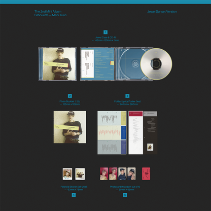 jstore_online_Mark_Tuan_2nd_Mini_Album_Silhouette_Smoke_Jewel_Ver_content