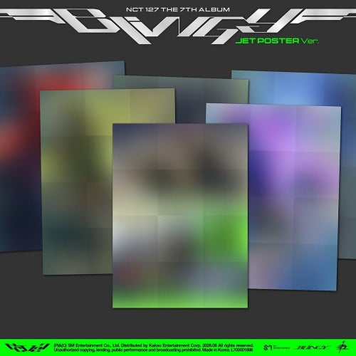 (Pre-Order)  NCT 127 - BLINGY - THE 7TH ALBUM (JET POSTER VER.)