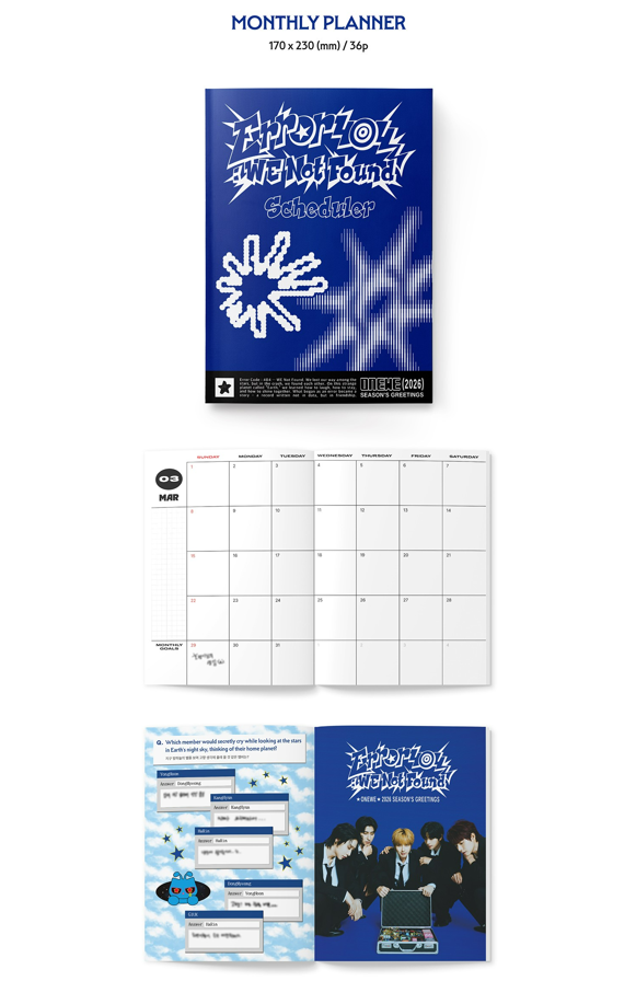jstore_online_ONEWE_2026_SEASONS_GREETINGS_ERROR_404_WE_NOT_FOUND_monthly_planner