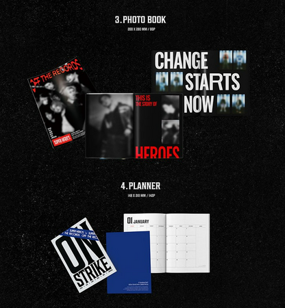 jstore_online_P1HARMONY_2026_SEASONS_GREETINGS_SUPER_HEROS_OFF_THE_RECORDS_photobook_planer