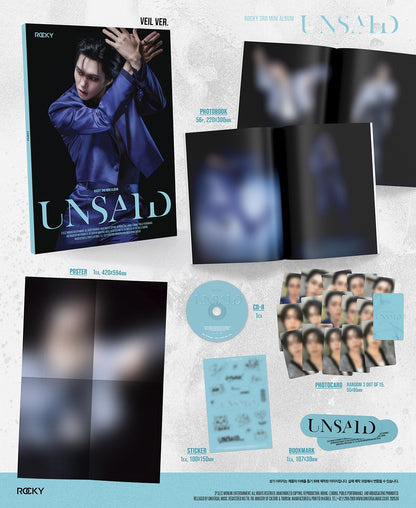 (Pre-Order) ROCKY - UNSAID (EP)