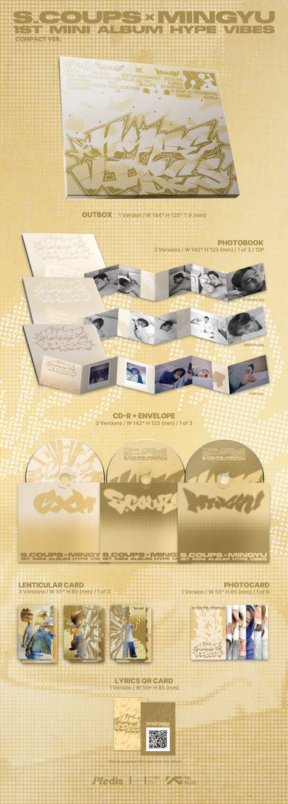jstore_online_SCOUPS_X_MINGYU_SEVENTEEN_1st_Mini_Album_HYPE_VIBES_COMPACT_Ver