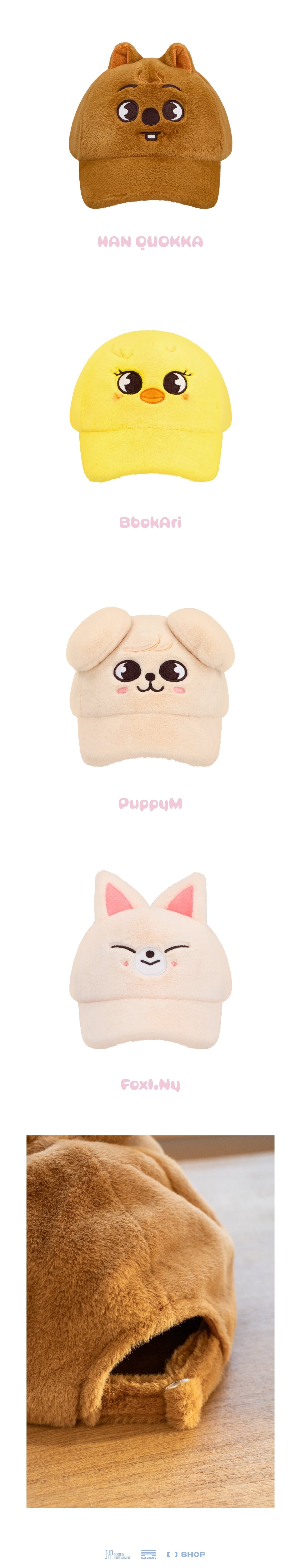 STRAY KIDS - 6TH FAN MEETING - SKZOO PLUSH CAP