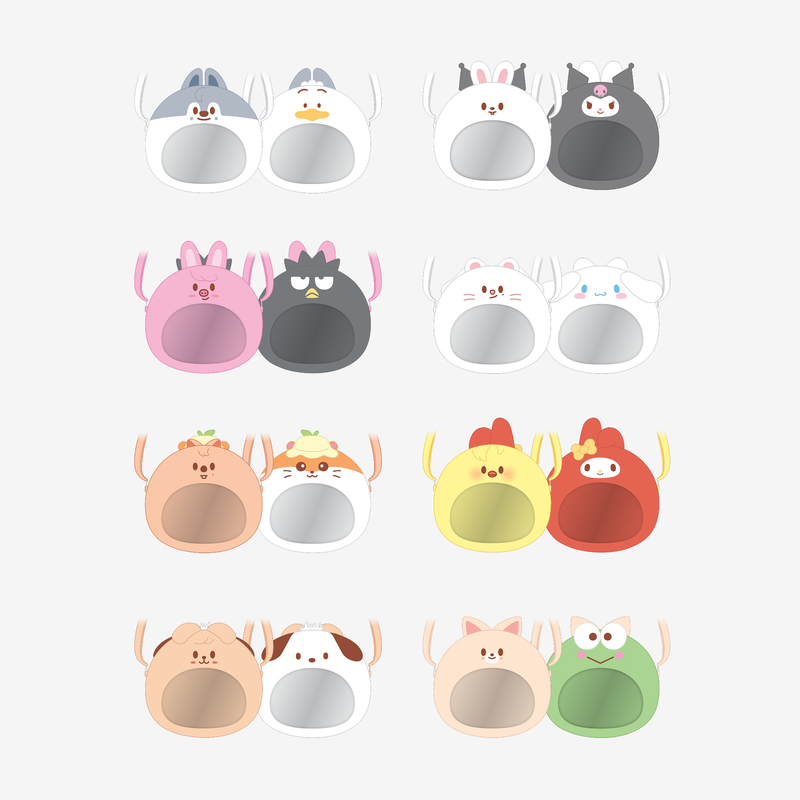 jstore_online_STRAY_KIDS_PLUSH_PVC_CROSS_BAG_SKZOO_X_SANRIO_CHARACTERS