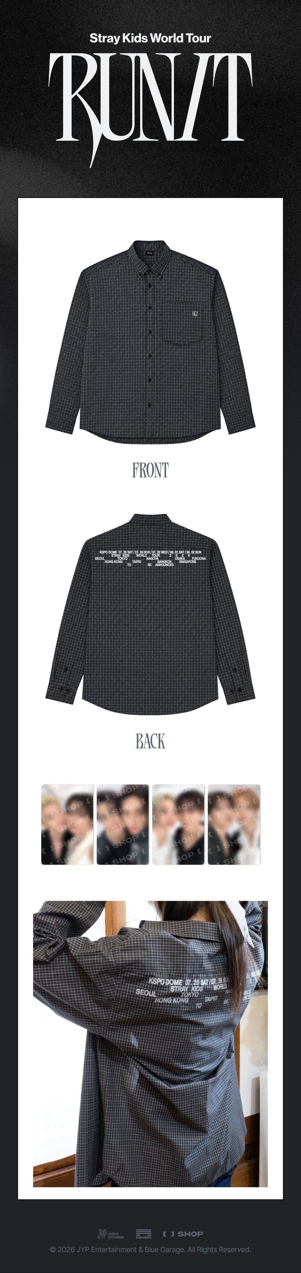 jstore_online_STRAY_KIDS_RUN_IT_CHECK_SHIRT_detail