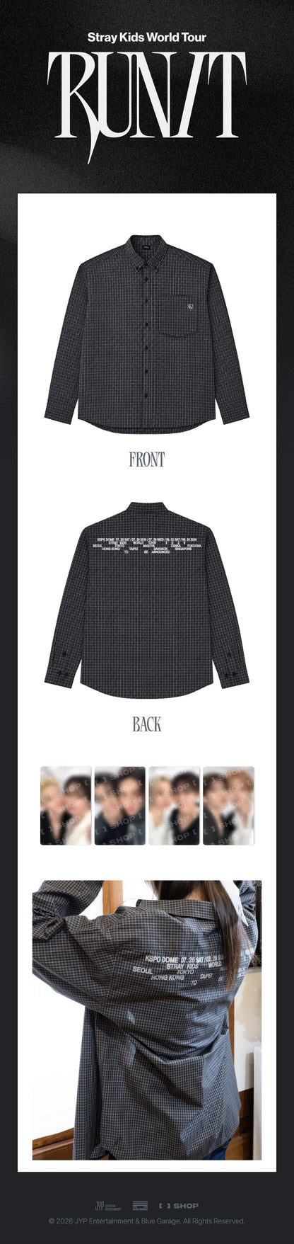 jstore_online_STRAY_KIDS_RUN_IT_CHECK_SHIRT_detail