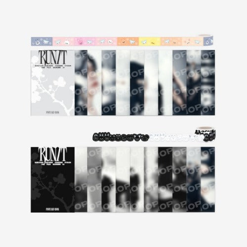 jstore_online_STRAY_KIDS_RUN_IT_POSTCARD_BOOK_ROLL_STICKER_SET