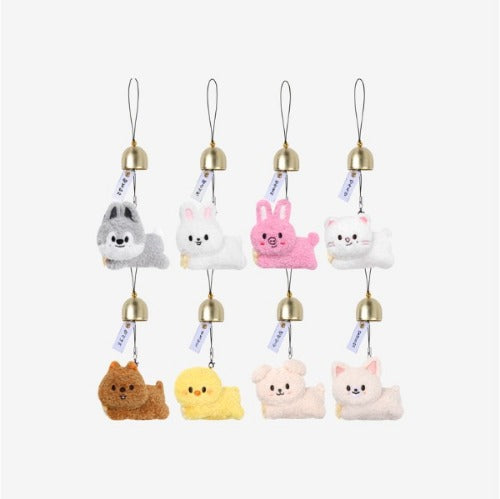 jstore_online_STRAY_KIDS_RUN_IT_SKZOO_PLUSH_DOOR_BELL_KEYRING