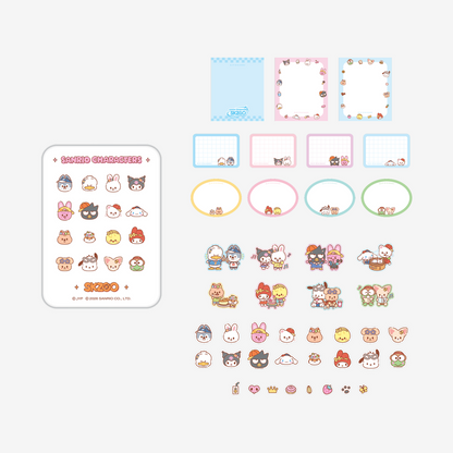jstore_online_STRAY_KIDS_TIN_CASE_STICKY_NOTE_SET_SKZOO_X_SANRIO_CHARACTERS