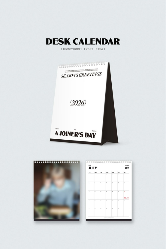 jstore_online_TAEMIN_2026_SEASONS_GREETINGS_A_JOINERS_DAY_calendar