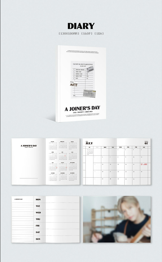 jstore_online_TAEMIN_2026_SEASONS_GREETINGS_A_JOINERS_DAY_diary