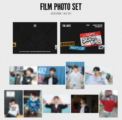 jstore_online_THE_BOYZ_THE_BOYZ_SKATER_BOYZ_2026_SEASONS_GREETINGS_film_photo_set