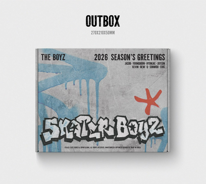 jstore_online_THE_BOYZ_THE_BOYZ_SKATER_BOYZ_2026_SEASONS_GREETINGS_outbox
