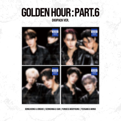(Pre-Order) ATEEZ - GOLDEN HOUR : Part.6 (DIGIPACK UNIT VER.) - Unit Digipack Exclusive