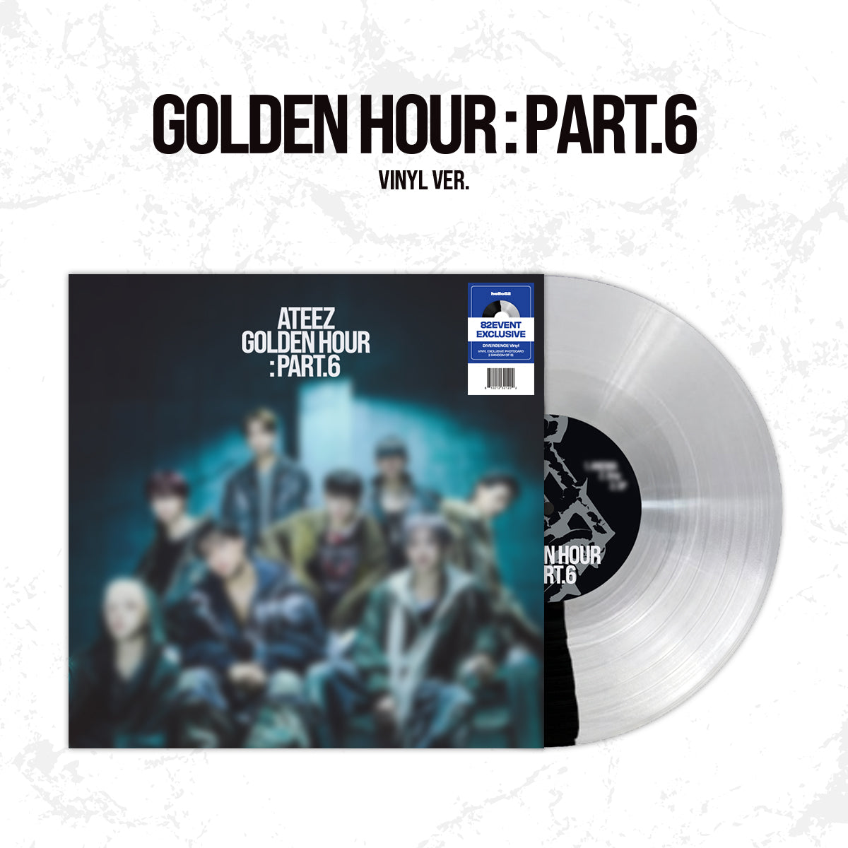 (Pre-Order) ATEEZ - GOLDEN HOUR : Part.6 (VINYL VER.) - 82EVENT Exclusive