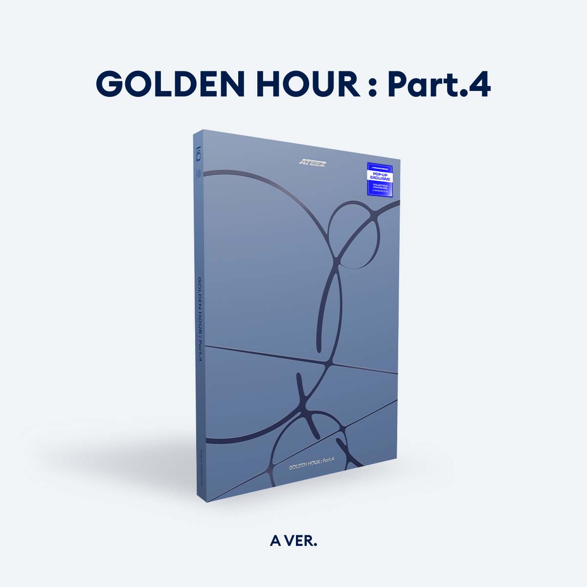 ATEEZ - GOLDEN HOUR: PART 4 - EUROPE POP-UP EXCLUSIVE (PHOTOBOOK